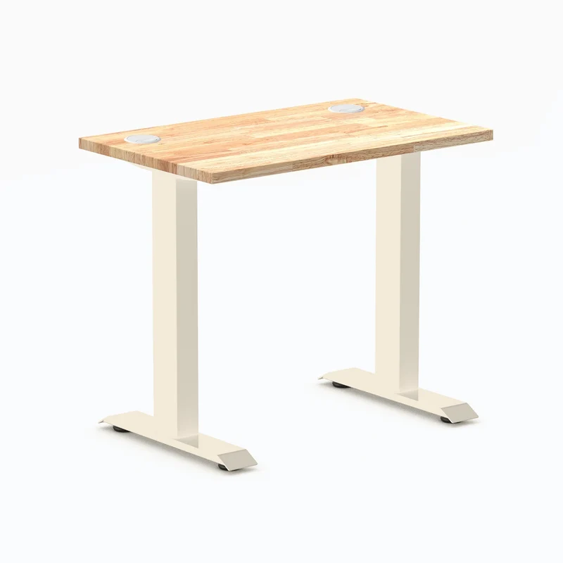 Desky Zero Mini Rubberwood Office Desk