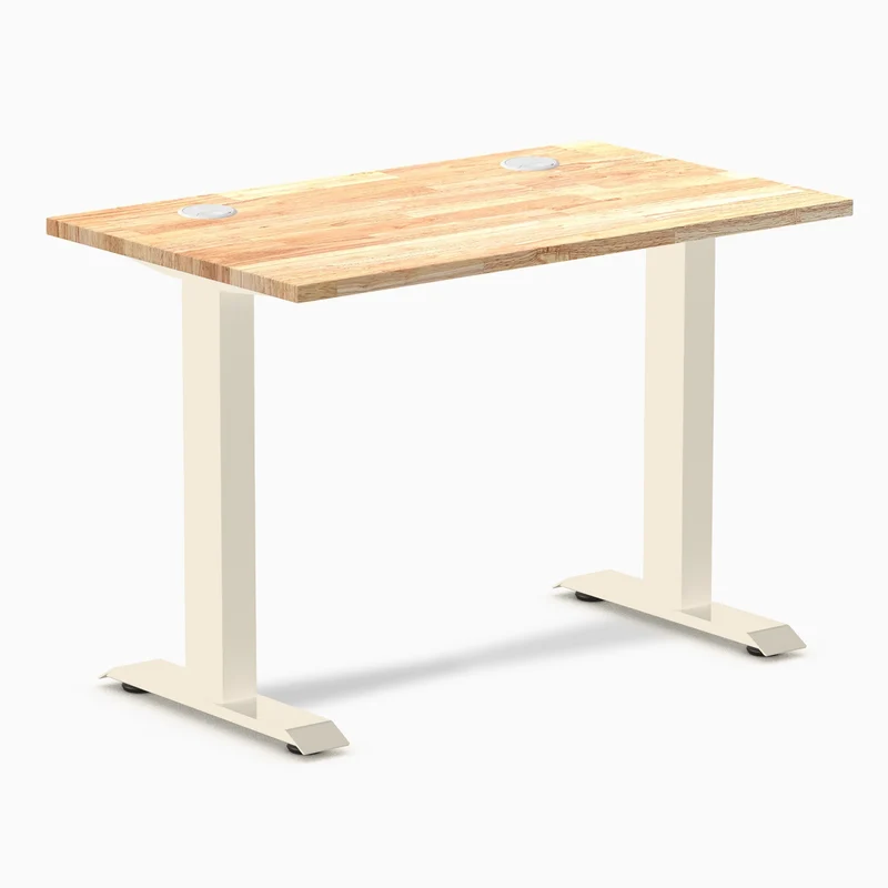 Desky Zero Mini Rubberwood Office Desk