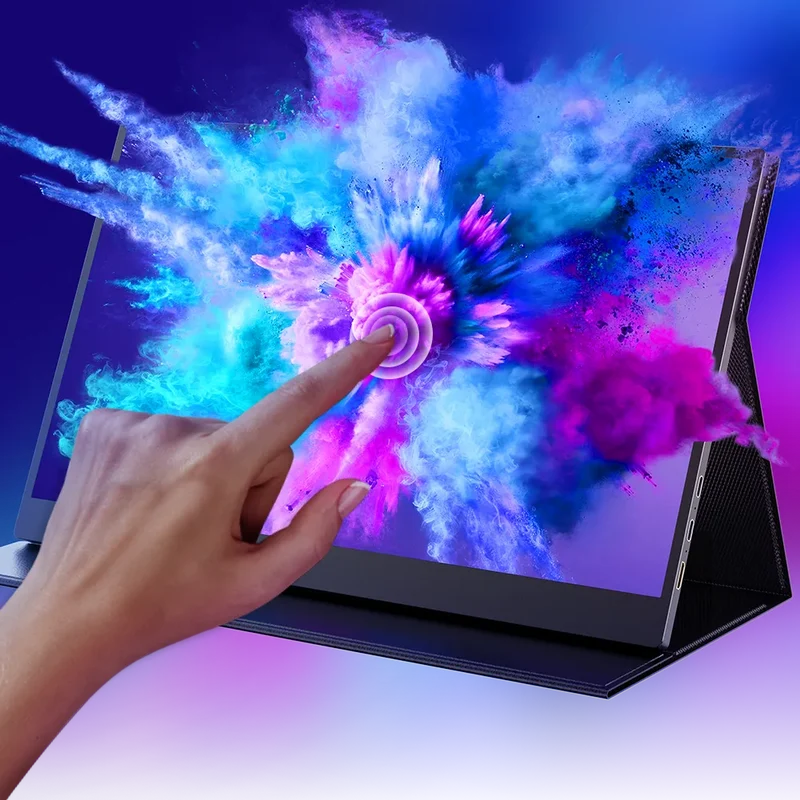 UTouch E7 - Moniteur à écran tactile Moniteur portable 15,6" 1080P
