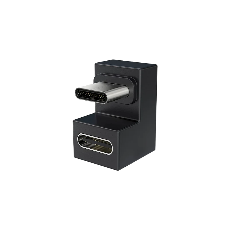 UAdapter - Adaptateur USB C femelle vers USB mâle, Port Type C en forme de U 144hz 4K 10Gbps