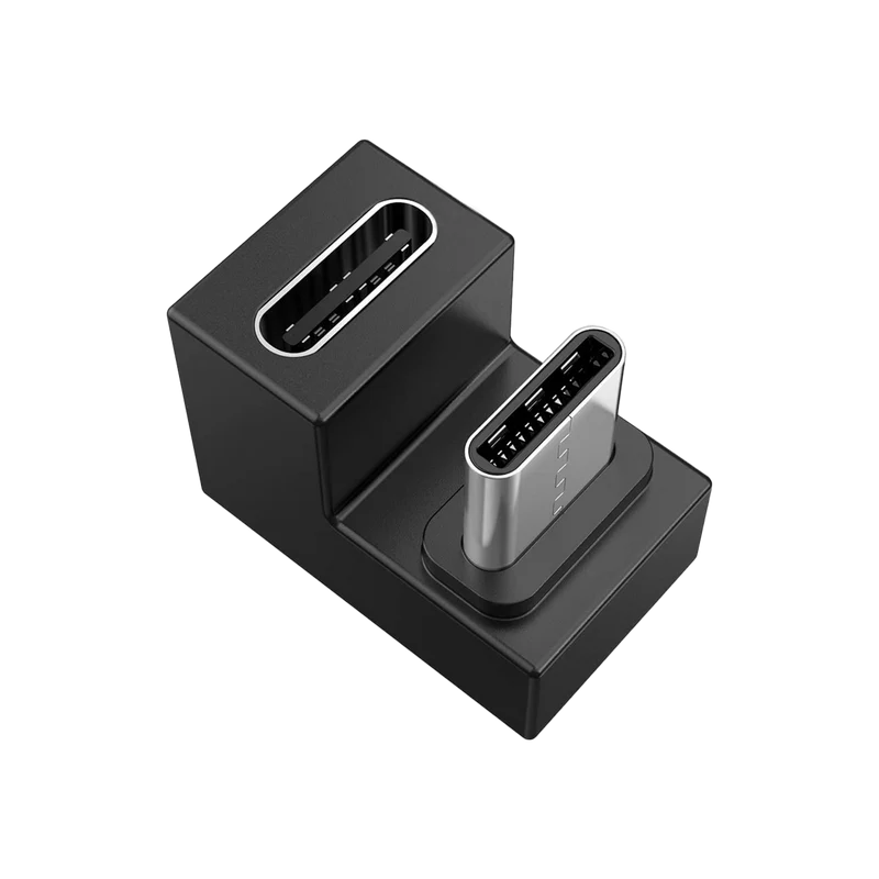 UAdapter - Adaptateur USB C femelle vers USB mâle, Port Type C en forme de U 144hz 4K 10Gbps