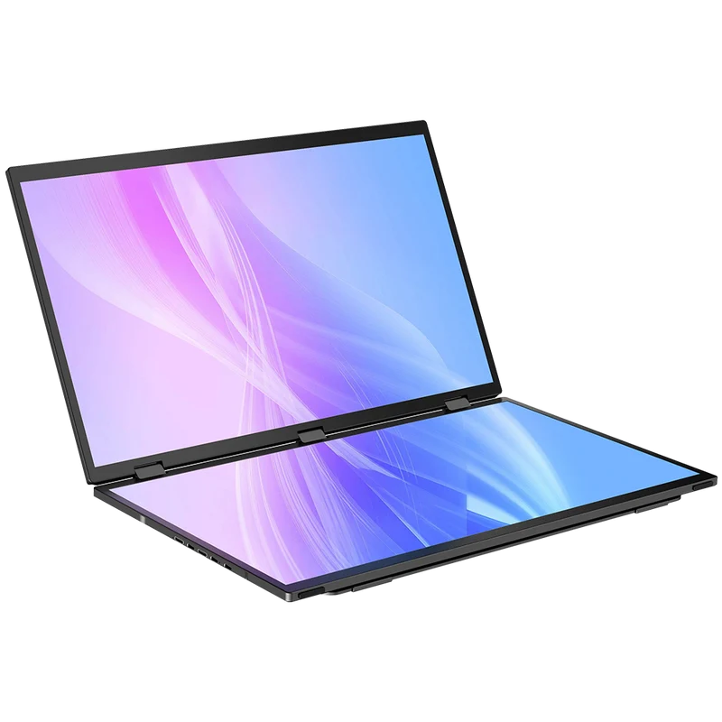 Delta Max Touch - Moniteur empilé pour ordinateur portable double écran pliable 18 pouces
