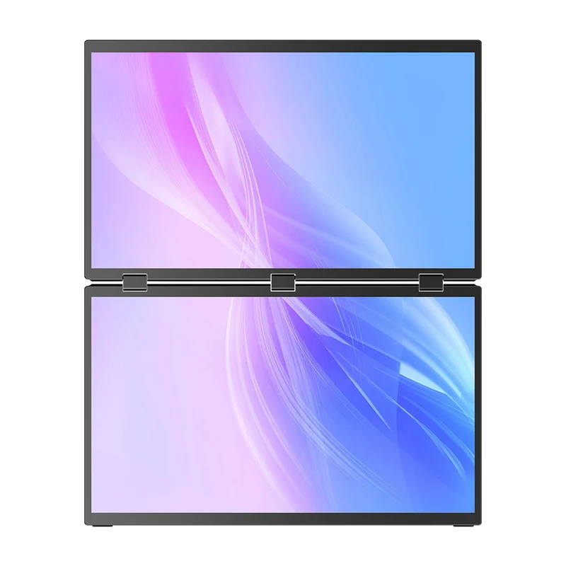 Delta Max Touch - Moniteur empilé pour ordinateur portable double écran pliable 18 pouces