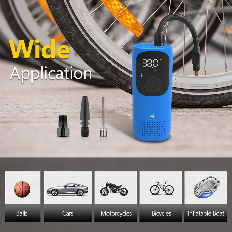 ZAI02 Portable 150PSI Air Inflator with Digital Display