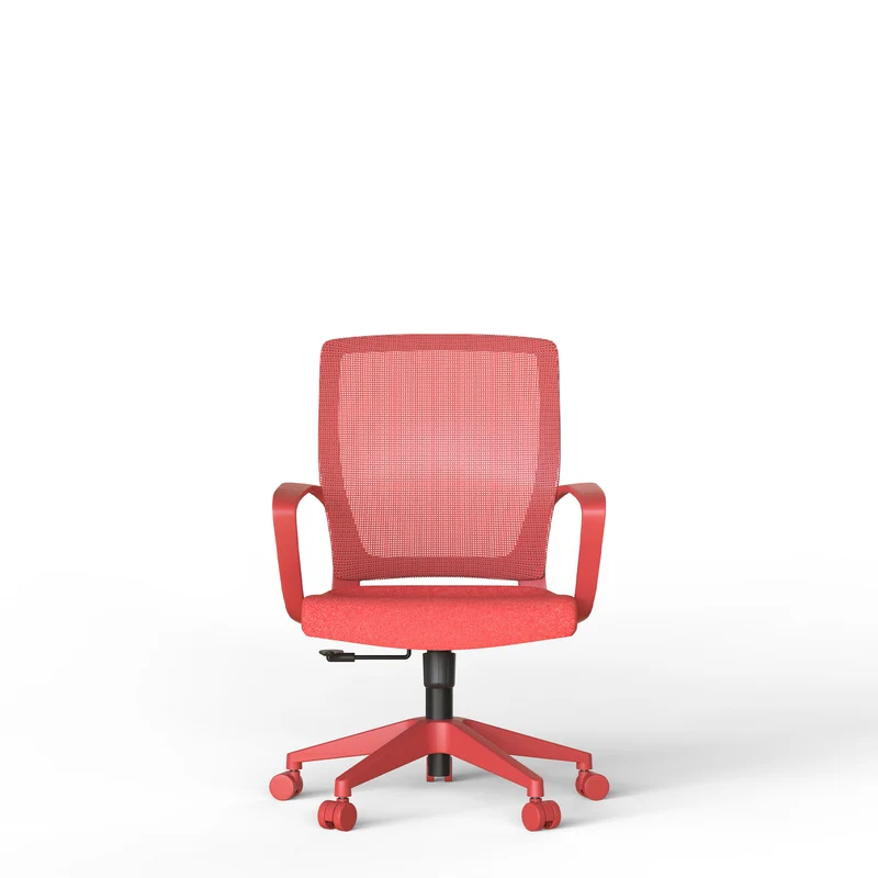 Z-EDGE Office Computer Chair, Ergonomic Back Mesh Office Desk Chair with Lumbar Support, Height Adjustment, Smooth Rolling Casters for Home Office