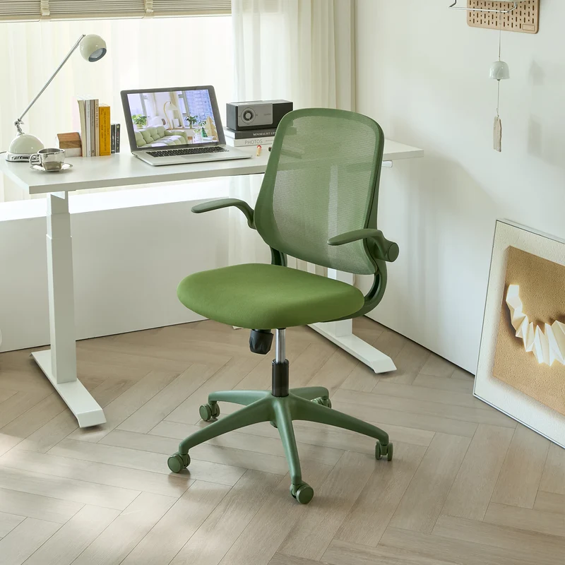 Z-EDGE Office Chair, Ergonomic Desk Chairs 330LBS Capacity Back Mesh Computer Chair with Flip-up Armrests, Comfy Work Chair with Lumbar Support