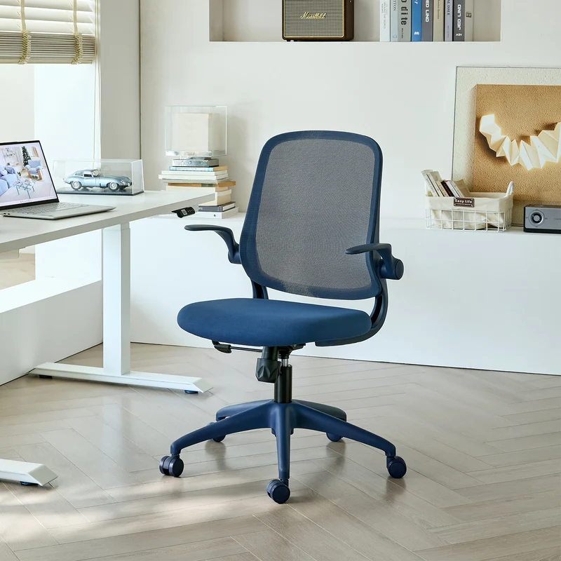Z-EDGE Office Chair, Ergonomic Desk Chairs 330LBS Capacity Back Mesh Computer Chair with Flip-up Armrests, Comfy Work Chair with Lumbar Support