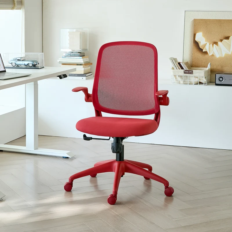 Z-EDGE Office Chair, Ergonomic Desk Chairs 330LBS Capacity Back Mesh Computer Chair with Flip-up Armrests, Comfy Work Chair with Lumbar Support