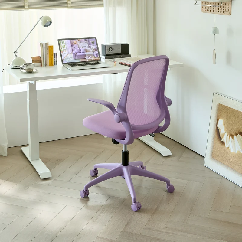 Z-EDGE Office Chair, Ergonomic Desk Chairs 330LBS Capacity Back Mesh Computer Chair with Flip-up Armrests, Comfy Work Chair with Lumbar Support