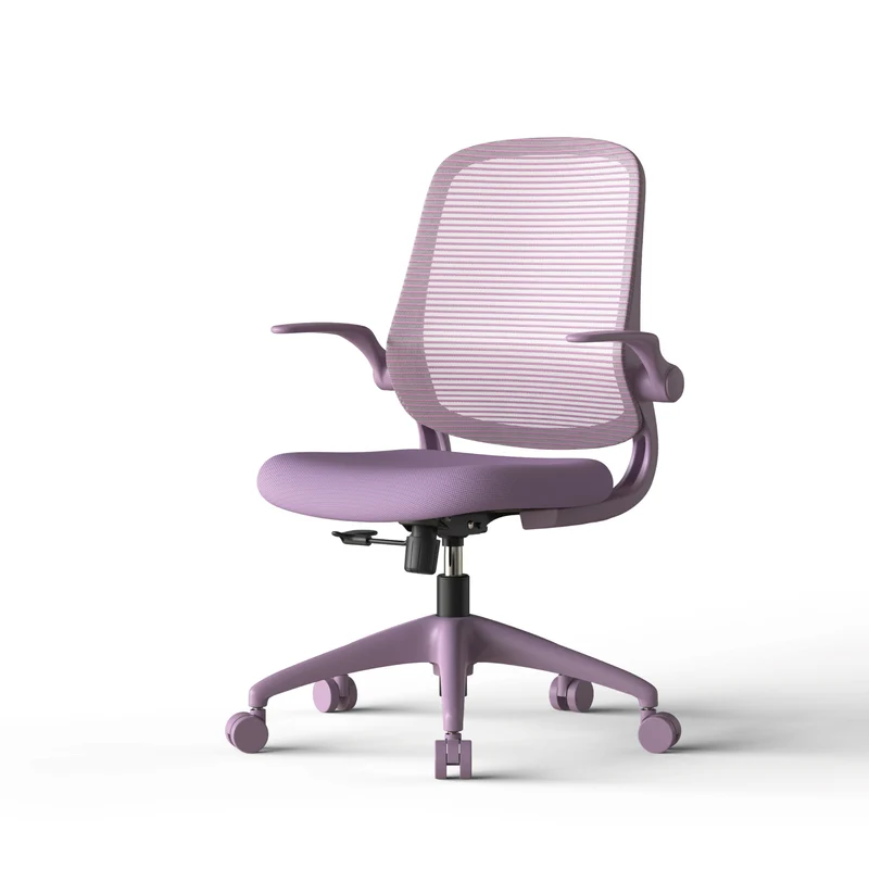 Z-EDGE Office Chair, Ergonomic Desk Chairs 330LBS Capacity Back Mesh Computer Chair with Flip-up Armrests, Comfy Work Chair with Lumbar Support