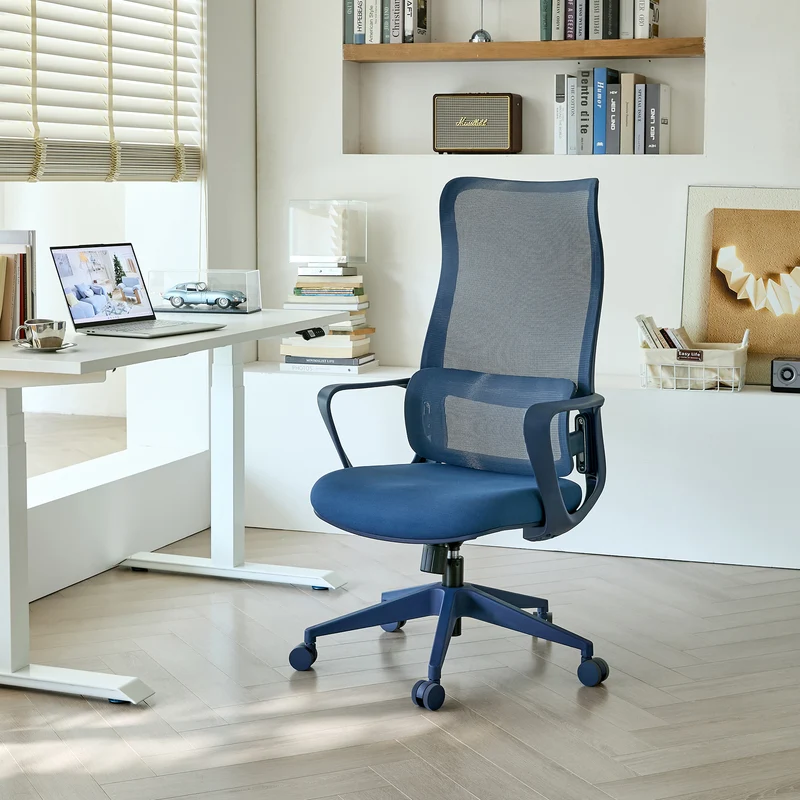 Z-EDGE Ergonomic Office Chair, Office Desk Chair with High Back Mesh and Adjustable Lumbar Support Rolling Work Swivel Task Chairs for Home Office