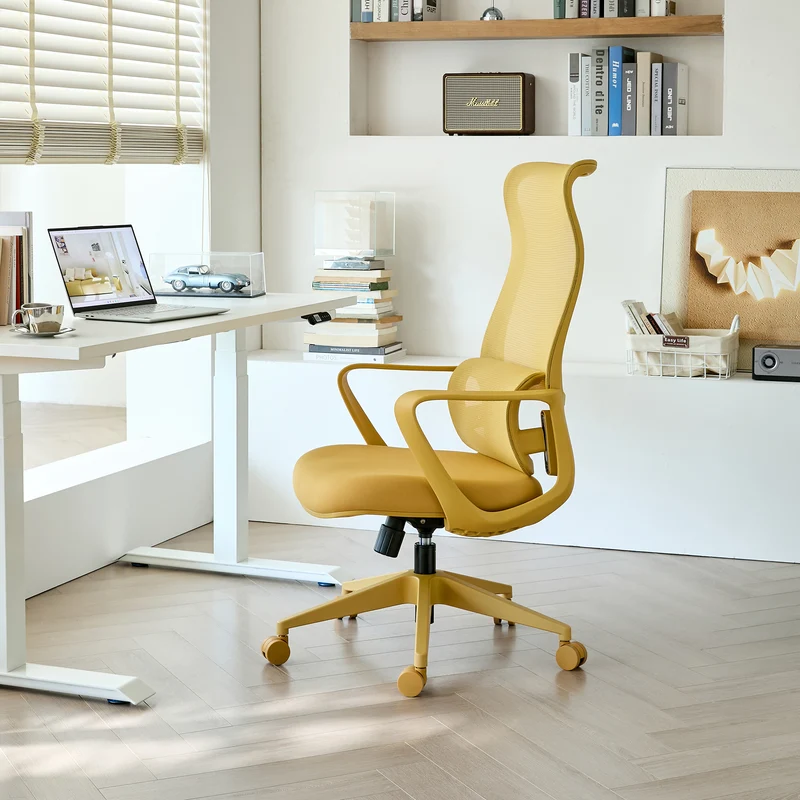 Z-EDGE Ergonomic Office Chair, Office Desk Chair with High Back Mesh and Adjustable Lumbar Support Rolling Work Swivel Task Chairs for Home Office