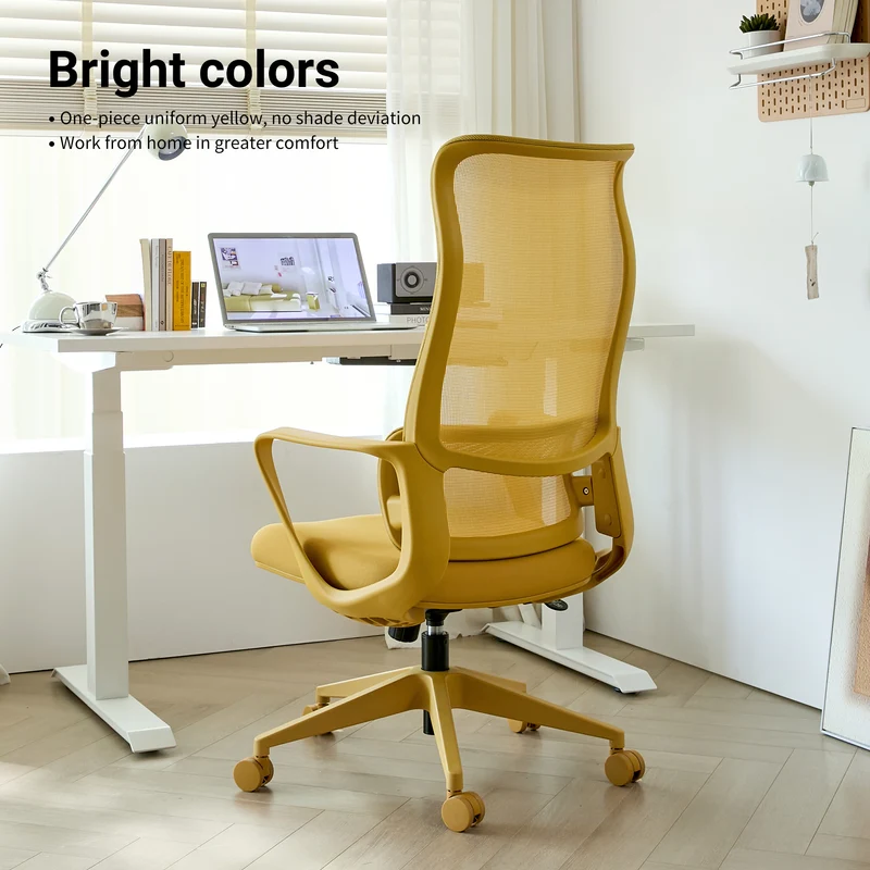 Z-EDGE Ergonomic Office Chair, Office Desk Chair with High Back Mesh and Adjustable Lumbar Support Rolling Work Swivel Task Chairs for Home Office