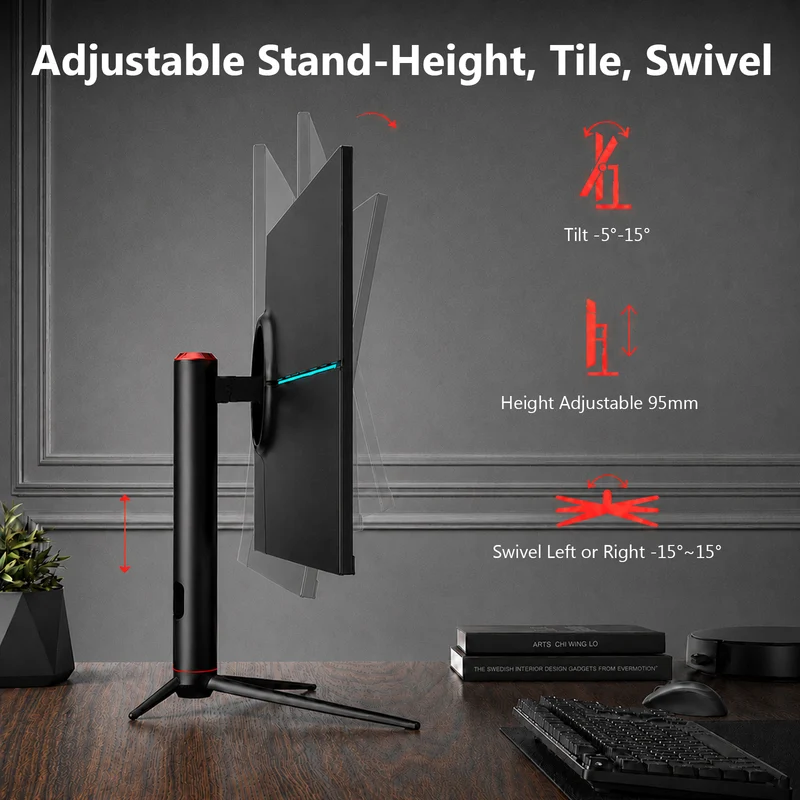 Z-EDGE UG40S 40" 144Hz 2K UltrawideIPS Gaming Monitor, Built-in Speaker