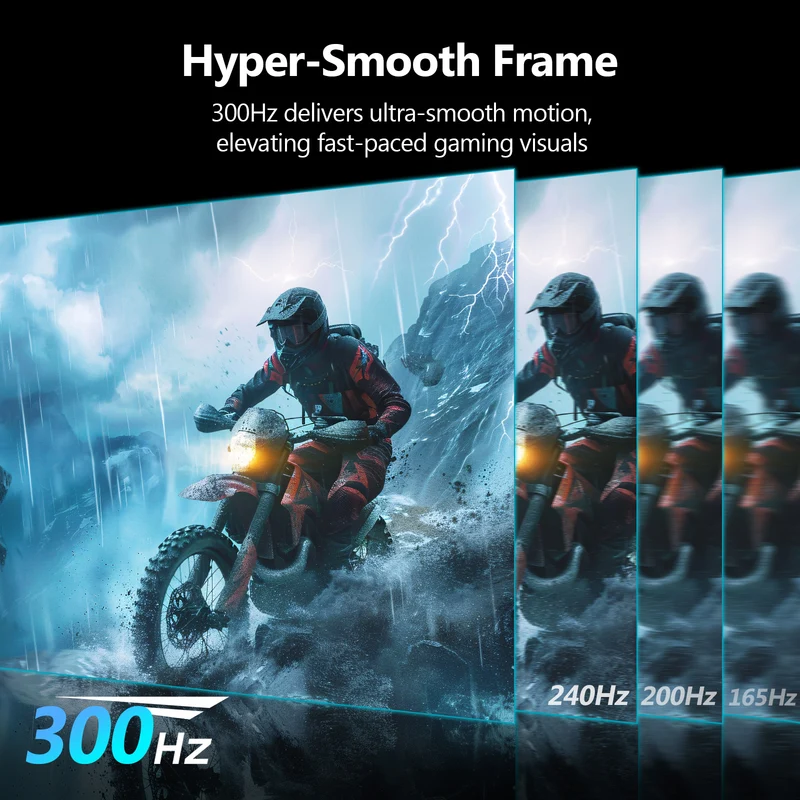 Z-EDGE UG27S 27" 300Hz Cuved Gaming White Monitor