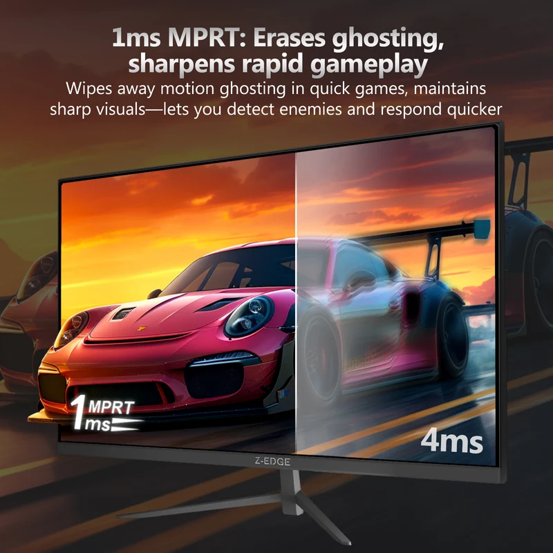 Z-EDGE 24" 240Hz IPS Gaming Monitor, Black