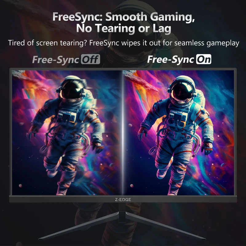 Z-EDGE 24" 240Hz IPS Gaming Monitor, Black