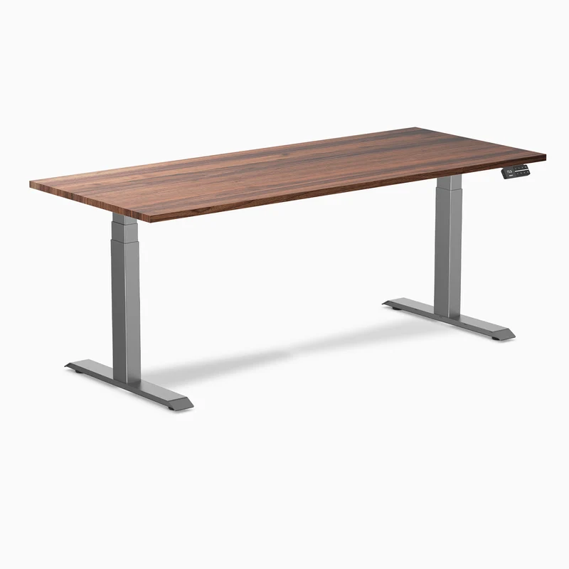 Almost Perfect Desky Dual Hardwood Sit Stand Desk