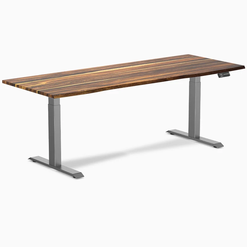 Almost Perfect Desky Dual Hardwood Sit Stand Desk