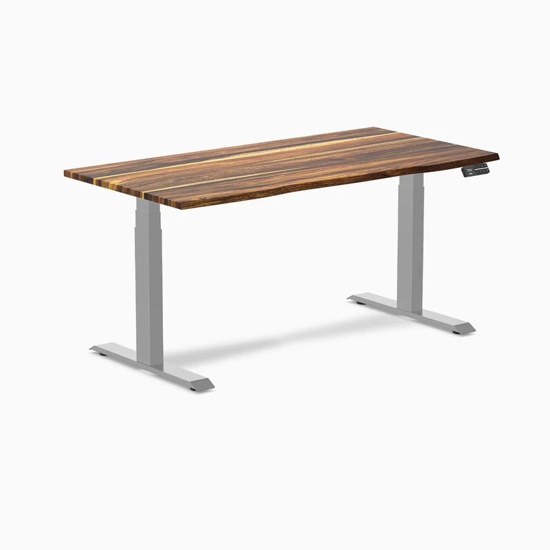 Almost Perfect Desky Dual Hardwood Sit Stand Desk