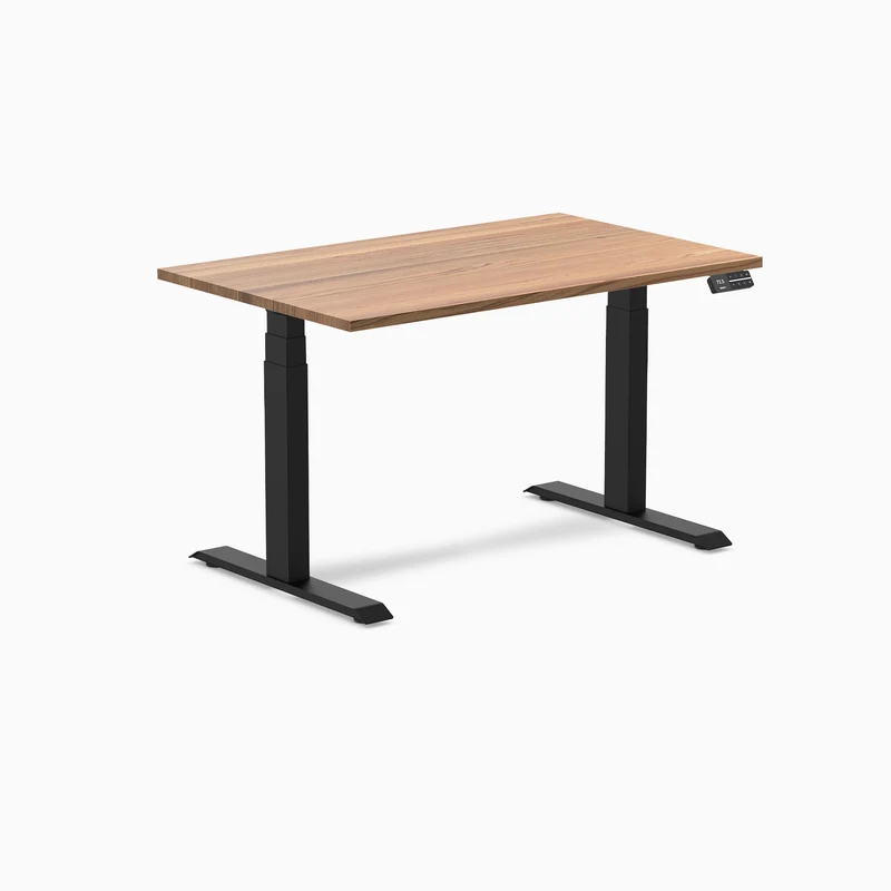 Almost Perfect Desky Dual Hardwood Sit Stand Desk