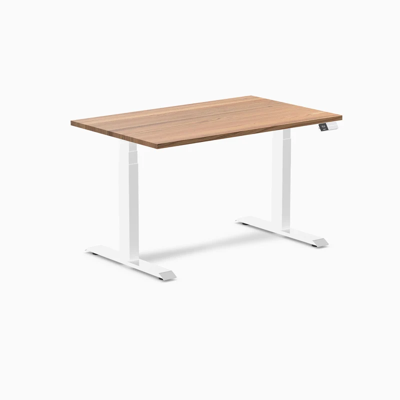 Almost Perfect Desky Dual Hardwood Sit Stand Desk