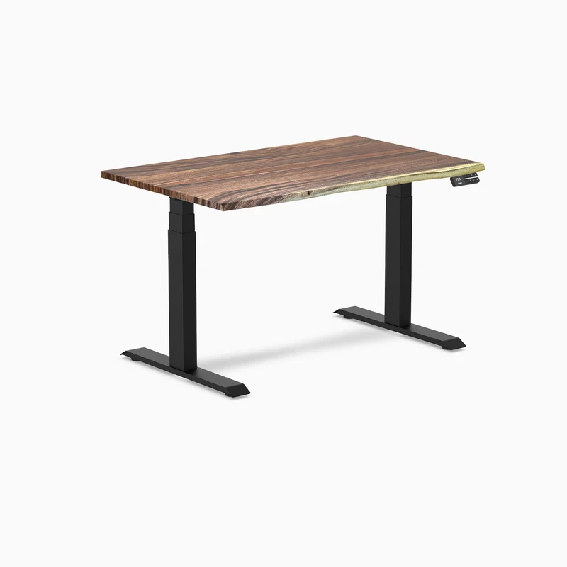 Almost Perfect Desky Dual Hardwood Sit Stand Desk