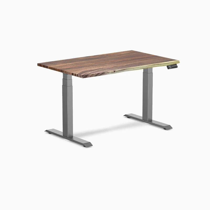 Almost Perfect Desky Dual Hardwood Sit Stand Desk