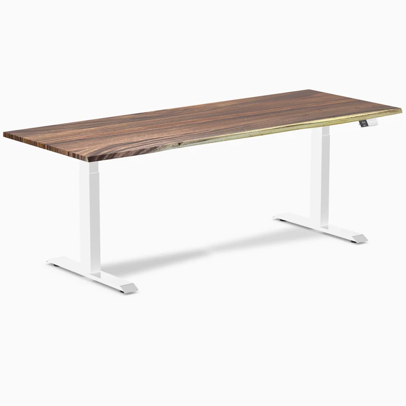 Almost Perfect Desky Dual Hardwood Sit Stand Desk