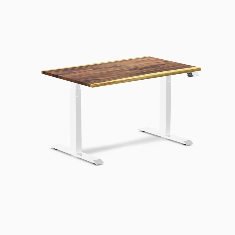 Desky Dual Hardwood Sit Stand Desk