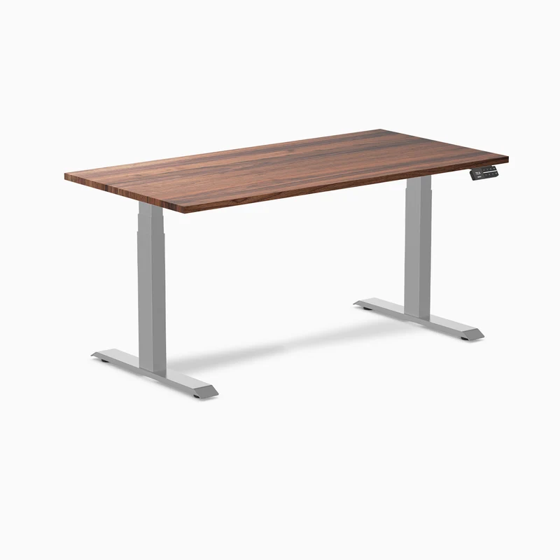 Almost Perfect Desky Dual Hardwood Sit Stand Desk