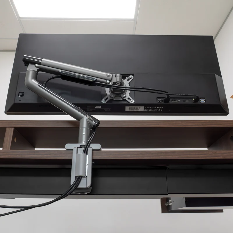 Desky Single Slim Aluminium Monitor Arm