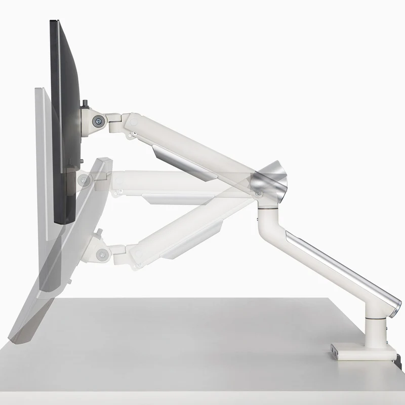 Desky Single Slim Aluminium Monitor Arm
