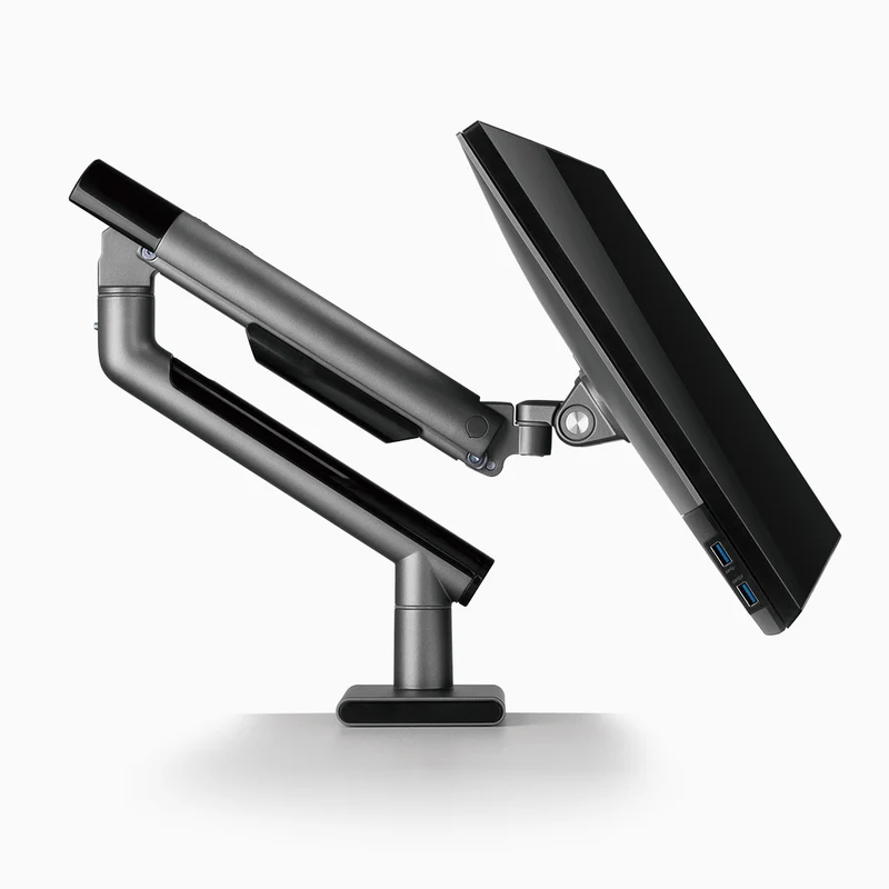 Desky Single Slim Aluminium Monitor Arm