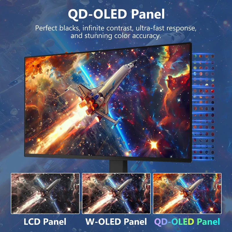 Z-EDGE INFINYX X27 QD-OLED 27" 240Hz 0.03ms Gaming Monitor