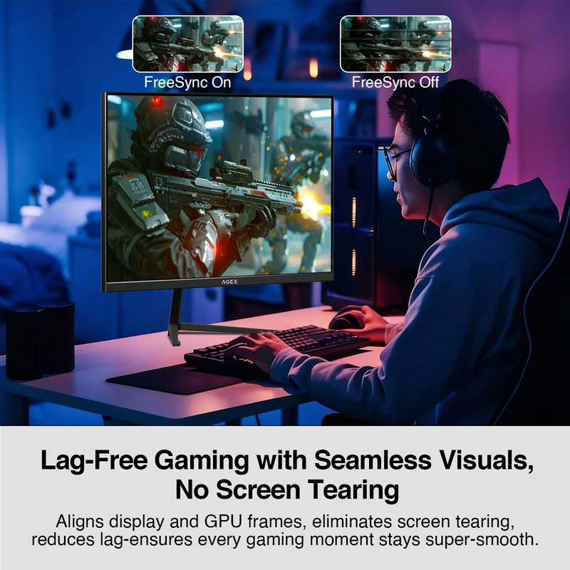 AGEX AG27QS 27" 275Hz 2K IPS Gaming Monitor