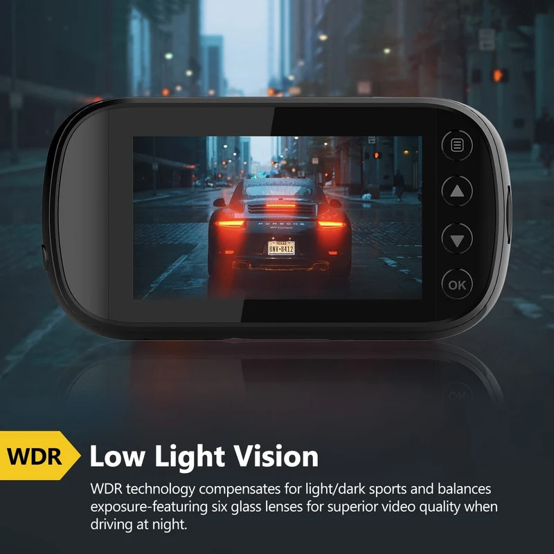 Refurbished: Z-EDGE Z3D 4K + 1080P Dual Dash Cam