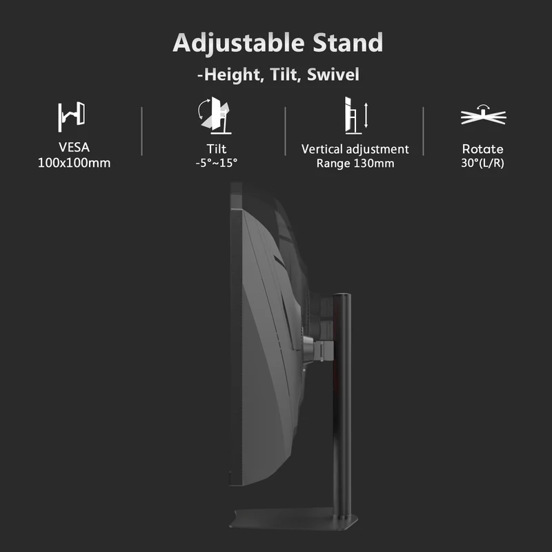 Z-EDGE UG38P 38" 144Hz WQHD+ IPS Curved Gaming Monitor
