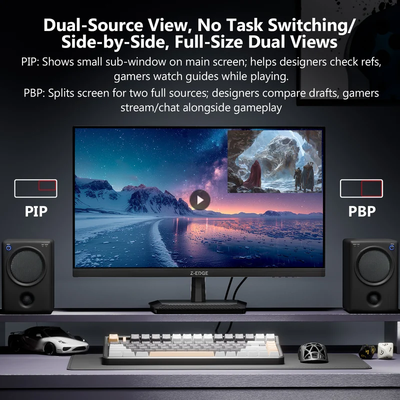 Z-EDGE G27IS 27" 320Hz 2K IPS Gaming Monitor