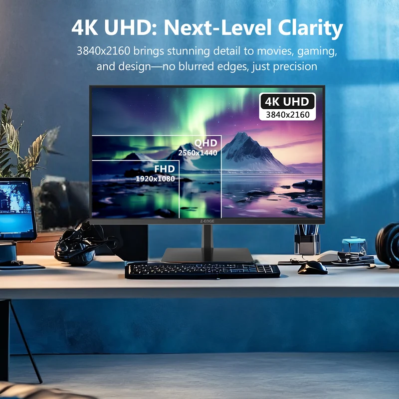 Z-EDGE S274K 27" 120Hz 4K IPS Monitor