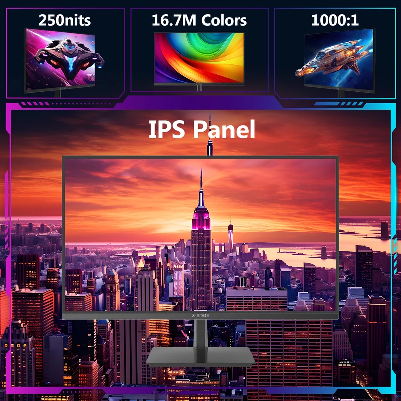 Z-EDGE S274K 27" 120Hz 4K IPS Monitor