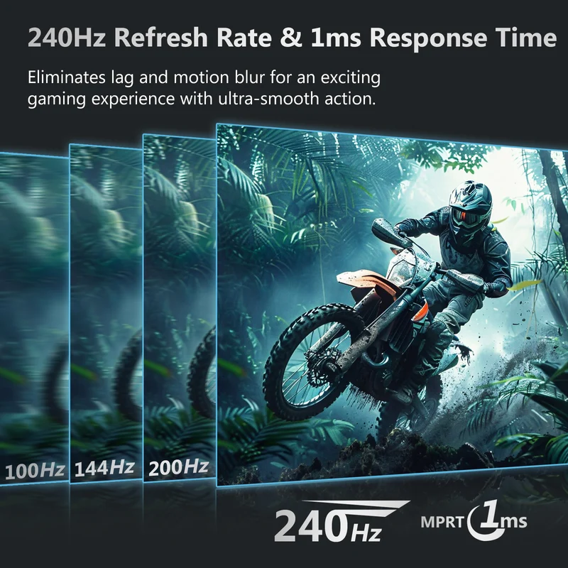 Z-EDGE UG27QS 27" 240Hz QHD IPS Gaming Monitor