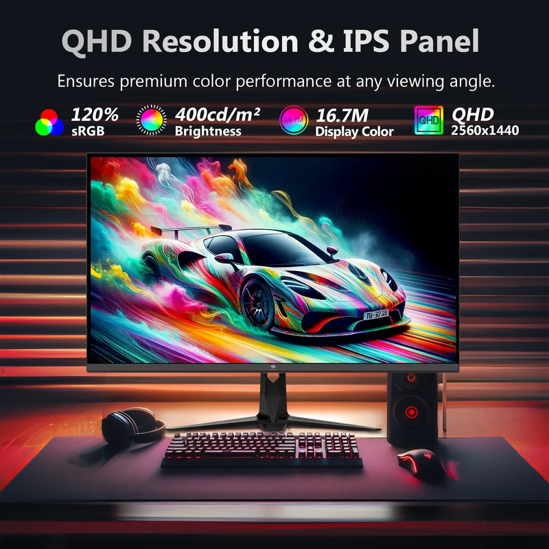 Z-EDGE UG27QS 27" 240Hz QHD IPS Gaming Monitor