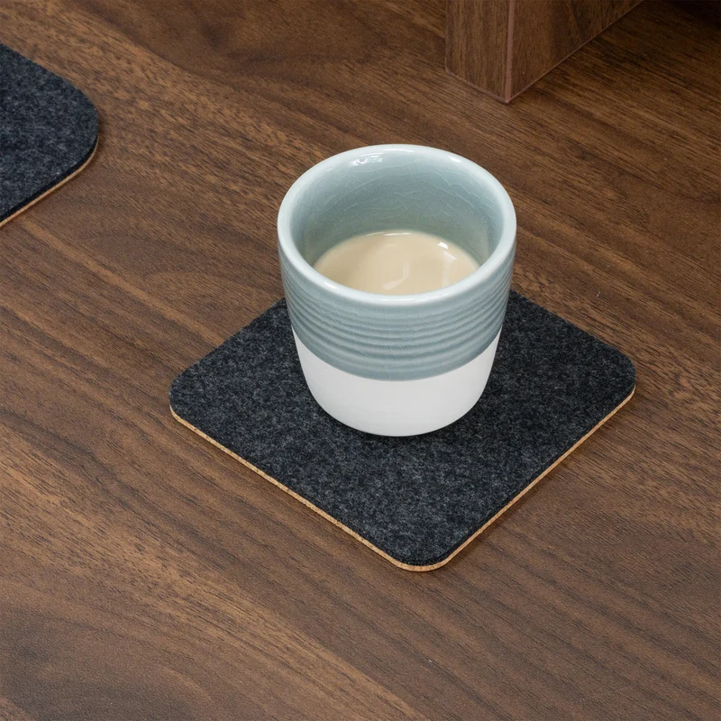 Almost Perfect Desky Felt/Cork Coaster