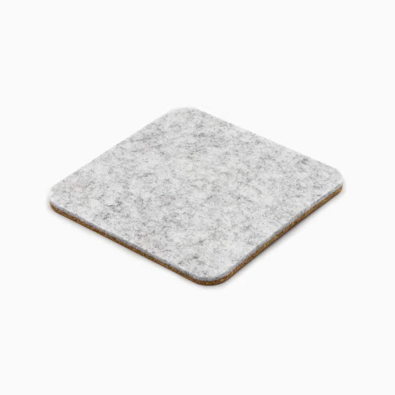 Almost Perfect Desky Felt/Cork Coaster
