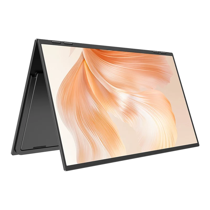 Delta Mega - Moniteur d'ordinateur 23,8 pouces 100 Hz à double écran superposé avec haut-parleurs