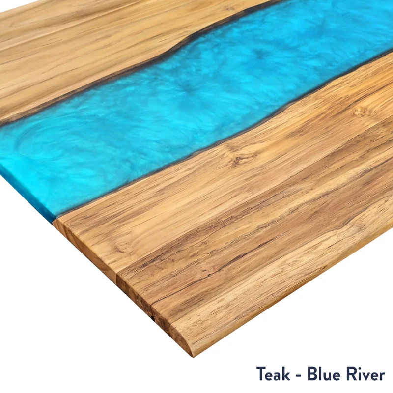 Desky Dual Resin Hardwood Sit Stand Desk