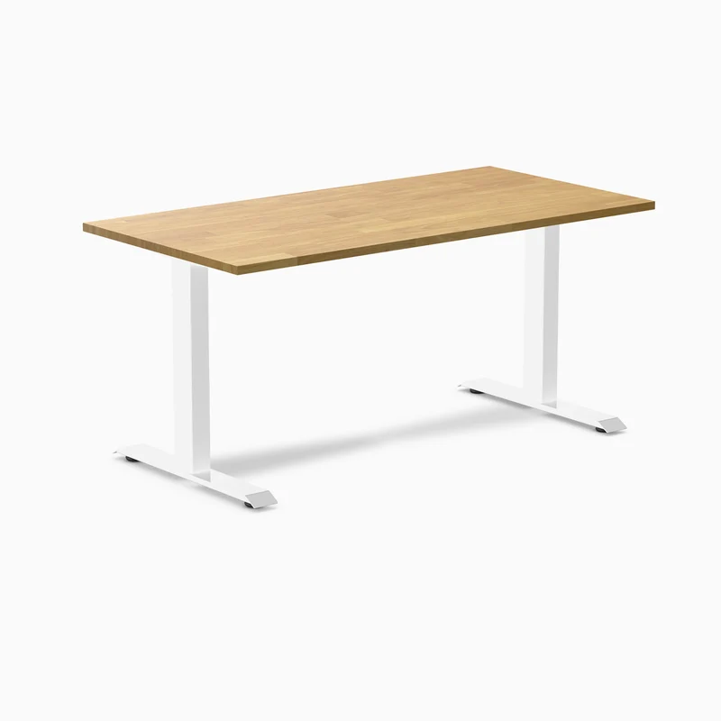 Desky Zero Rubberwood Office Desk