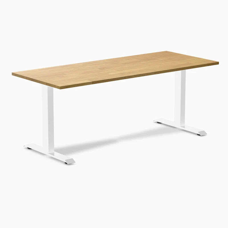 Desky Zero Rubberwood Office Desk