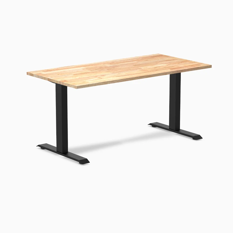 Desky Zero Rubberwood Office Desk